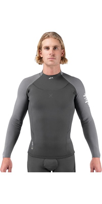 2026 Zhik Mens Superwarm X Neoprene Wetsuit Top DTP-1180-GRY - Grey